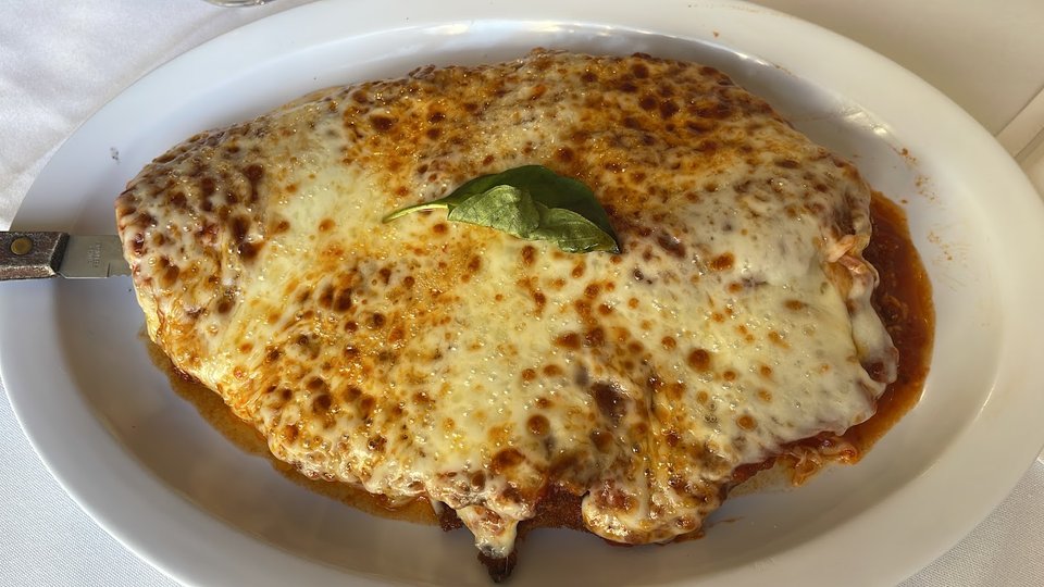 Hearty pasta plates served in generous portions.